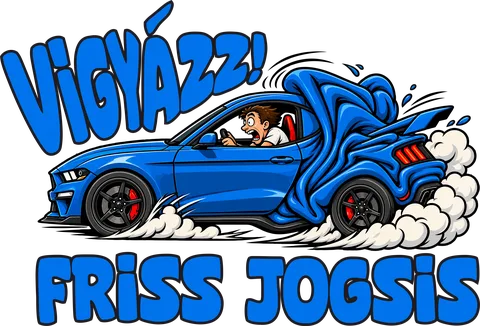 Vigyázz friss jogsis