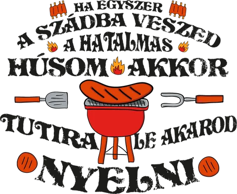 Hatalmas húst grillezek