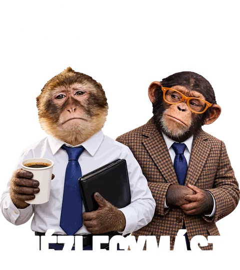 Csak három majom nézi egymást