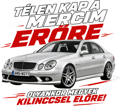 Kilinccsel előre Mercedes