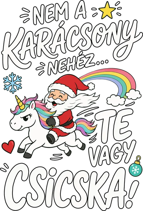 Nem a karácsony nehéz