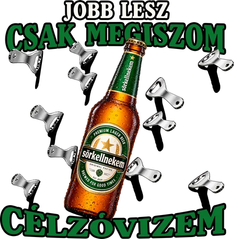 Jobb lesz csak megiszom a célző vizem