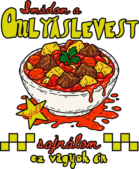 Imádom a gulyáslevest
