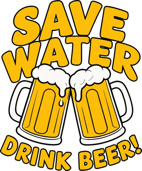 Save water, drink beer!