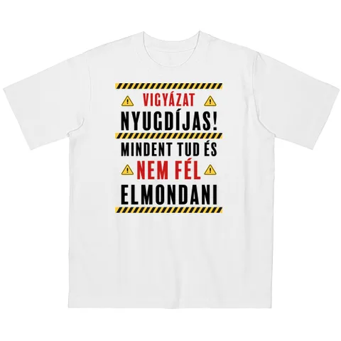 Vigyázat nyugdíjas!