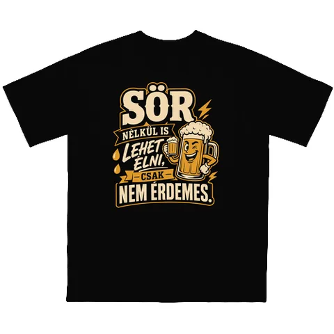 Sör nélkül nem érdemes élni