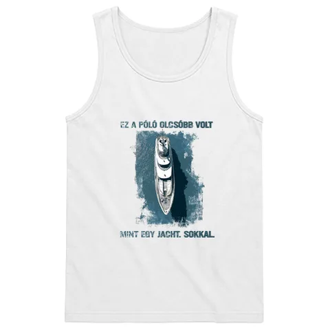Olcsóbb mint egy jacht