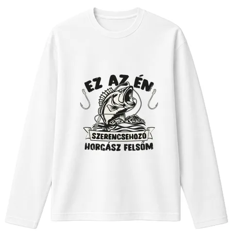 Szerencsehozó horgász felső