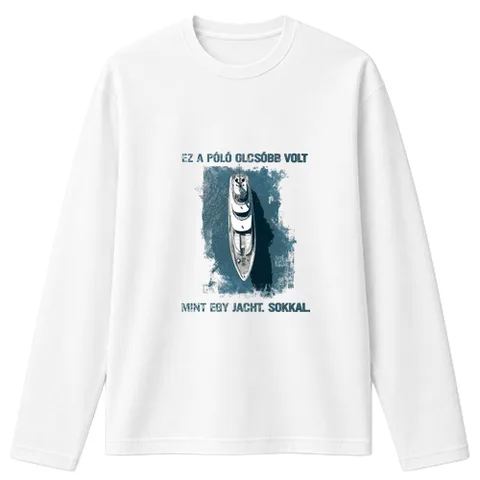 Olcsóbb mint egy jacht