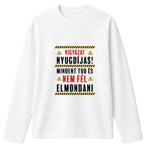 Vigyázat nyugdíjas!