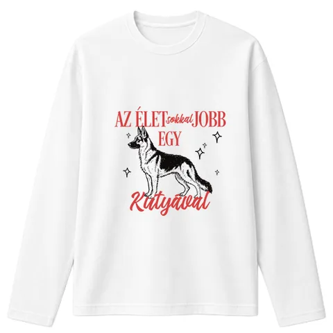 Az élet sokkal jobb egy németjuhásszal