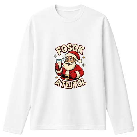 Mikulás fosik a tejtől