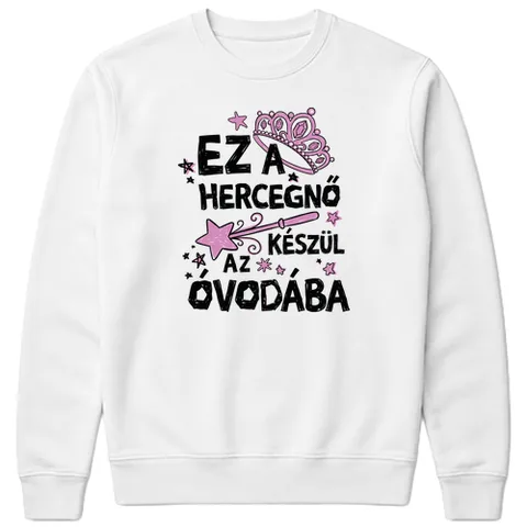 Ez a hercegnő készül az óvodába