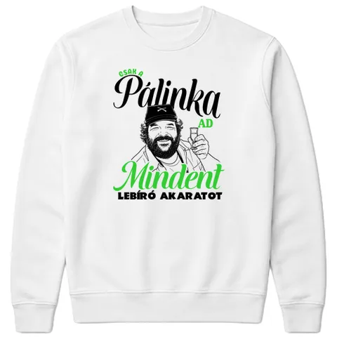 Csak a pálinka ad mindent lebíró akaratot