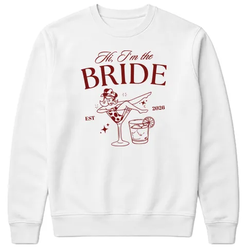 Hi i'm the bride