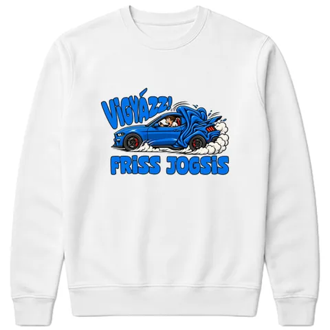Vigyázz friss jogsis