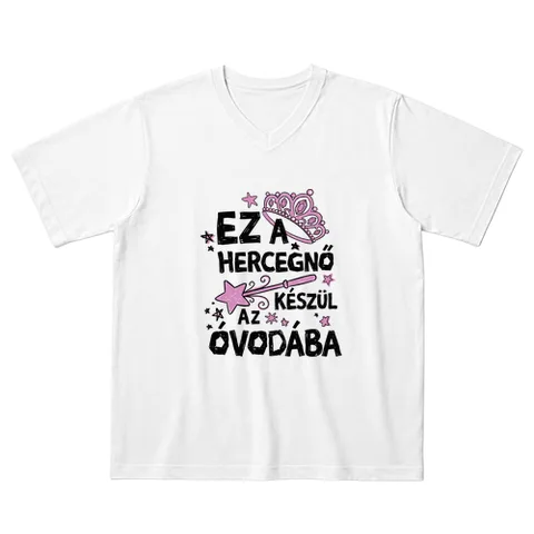 Ez a hercegnő készül az óvodába