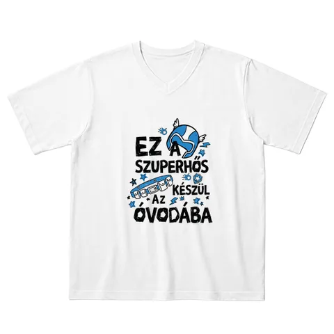 Ez a szuperhős készül az óvodába